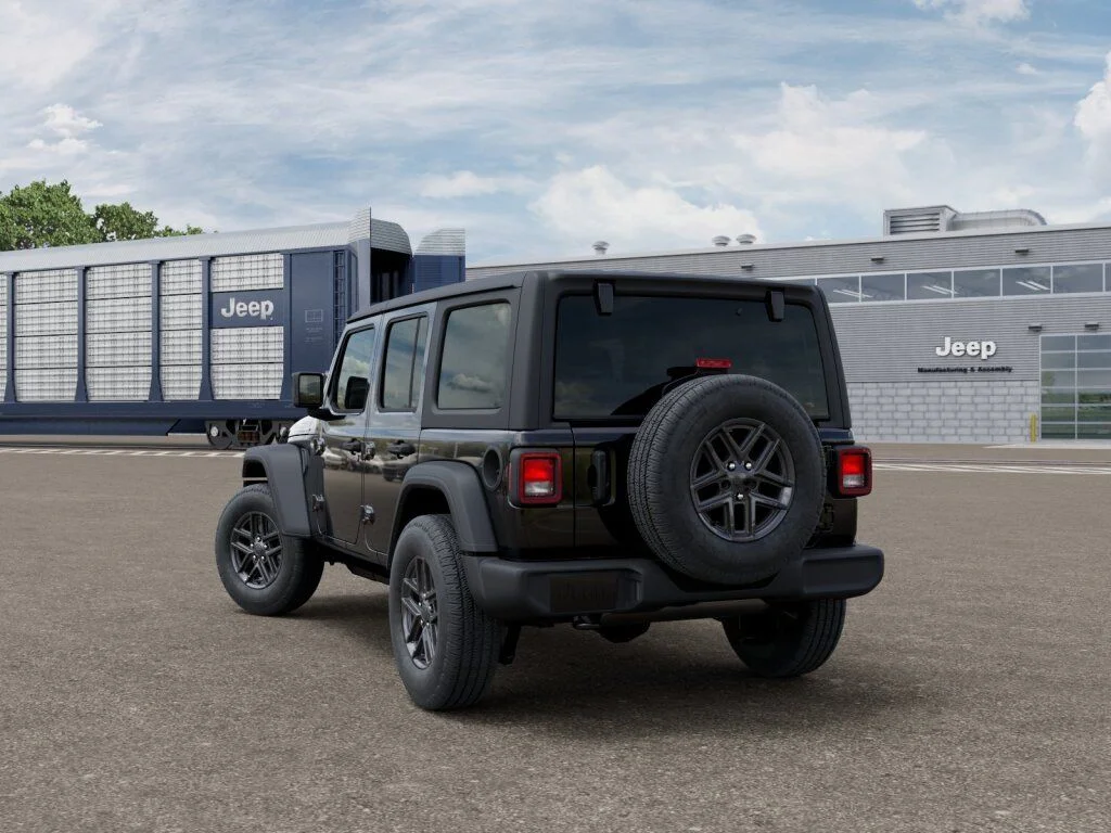 New 2026 Black Clearcoat Jeep Sport image 3