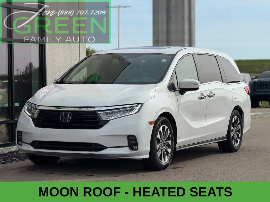 Used 2021 White Honda EX-L image 1