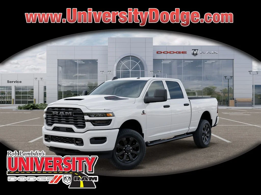 New 2026 Bright White Clearcoat RAM Tradesman image 1