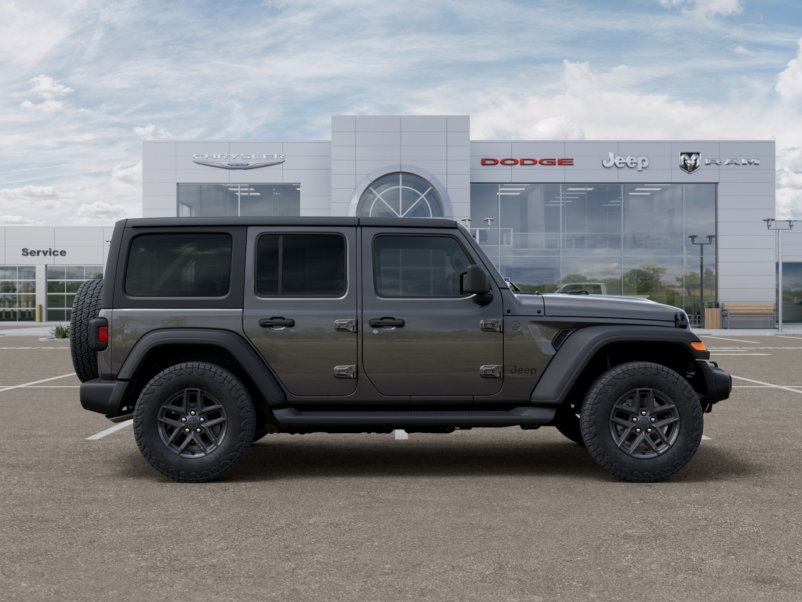 New 2026 Granite Crystal Metallic Clearcoat Jeep Sport S image 30