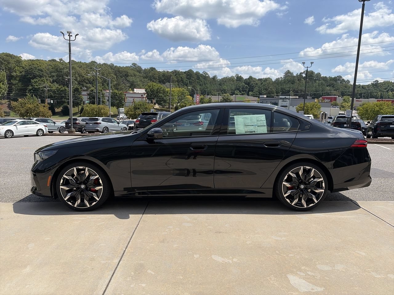 New 2027 Black Sapphire Metallic BMW 530i image 5