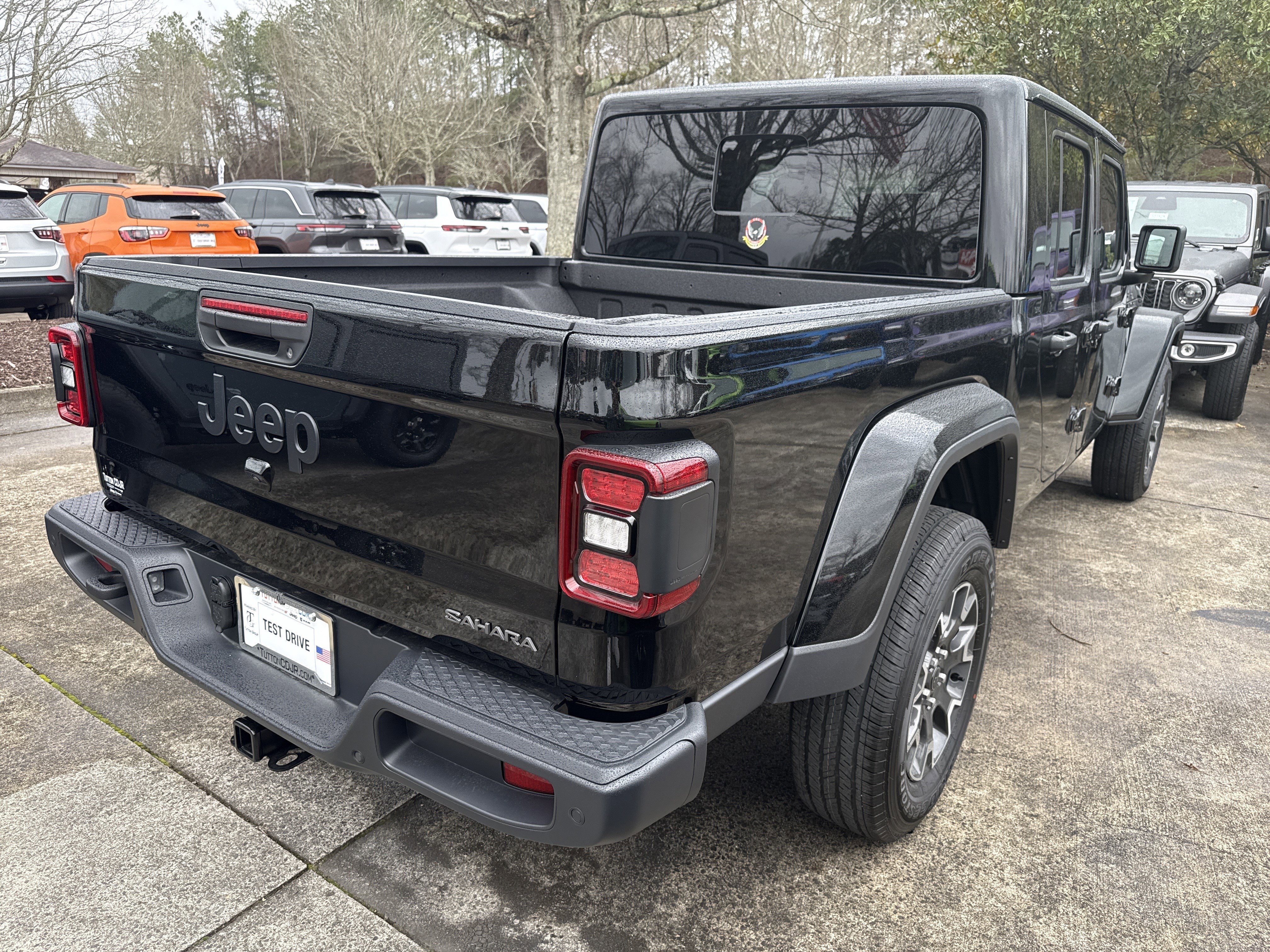 New 2026 Black Clearcoat Jeep Sahara image 7