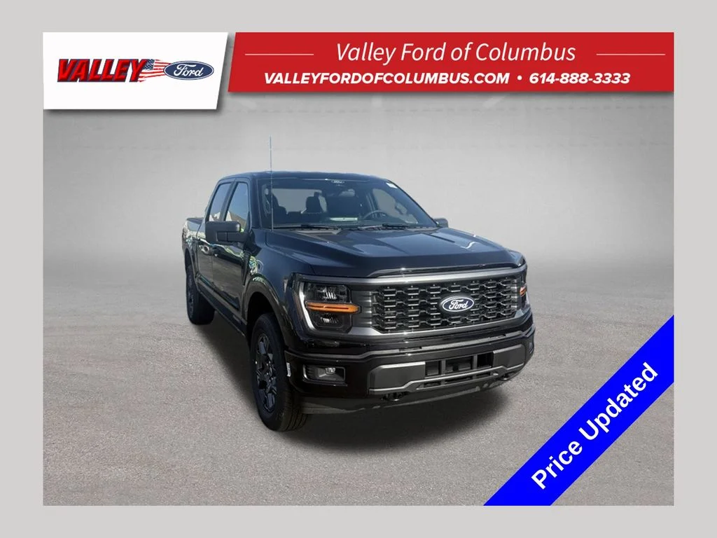 New 2026 Agate Black Metallic Ford STX® image 1