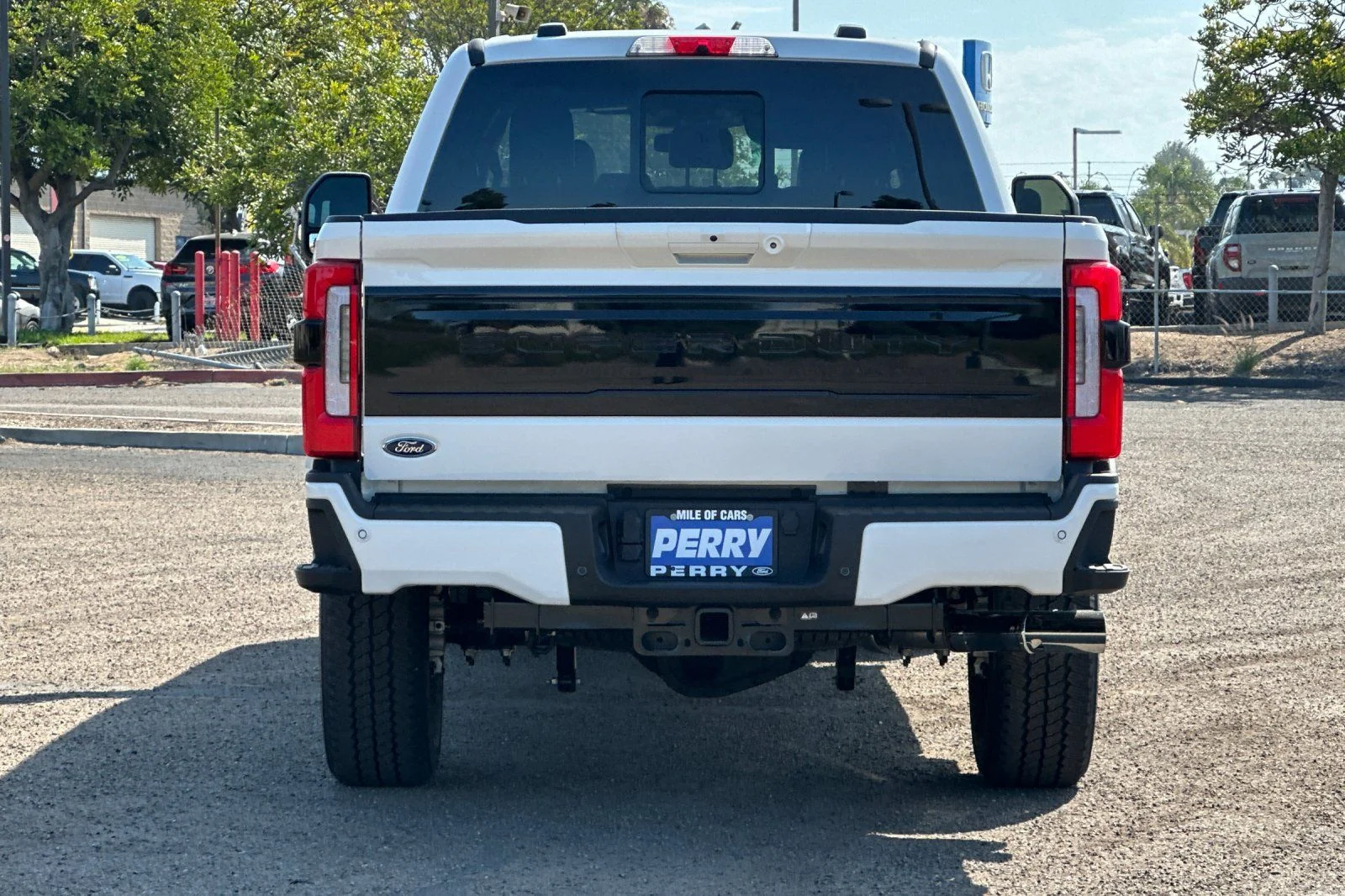 New 2026 Star White Metallic Tri-Coat Ford F-350® Platinum® image 4