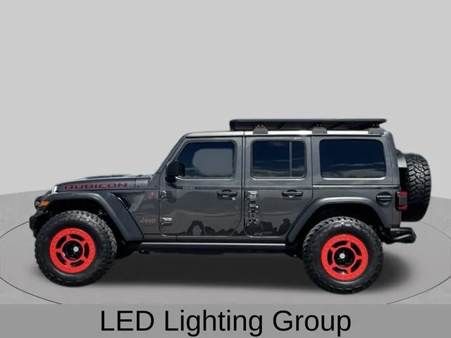 Used 2021 Gray Jeep Unlimited Rubicon image 3