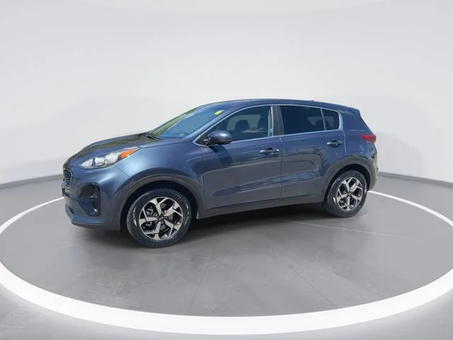 Used 2022 Blue Kia LX image 4