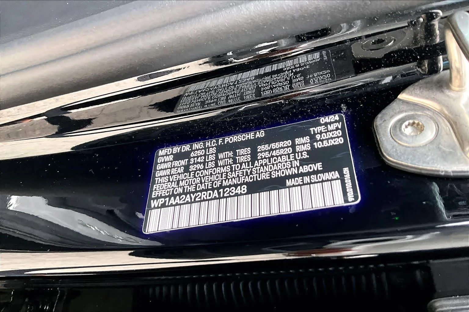 Used 2024 Black Porsche  image 38
