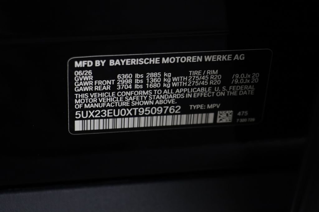 New 2026 Black Sapphire Metallic BMW xDrive40i image 24