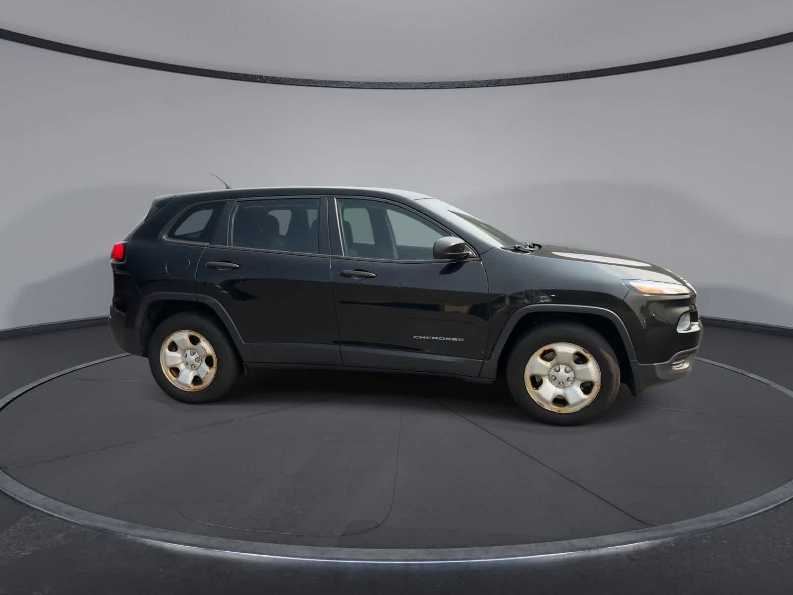 Used 2016 Brilliant Black Crystal Pearlcoat Jeep Sport image 9