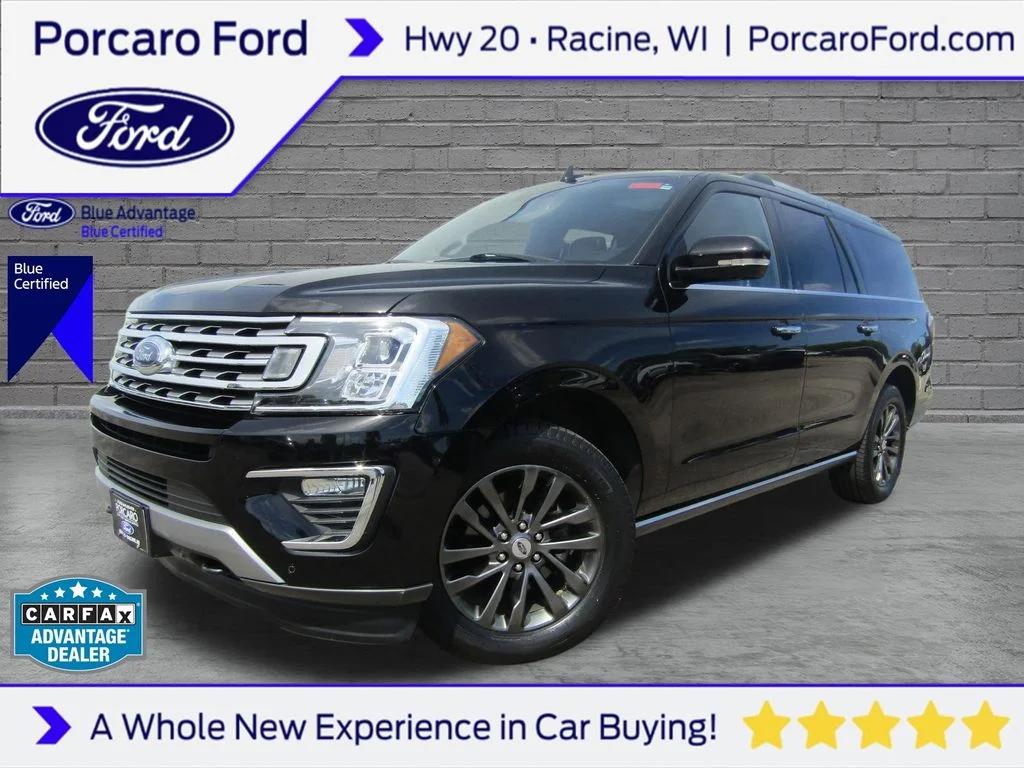 Certified Used 2020 Agate Black Ford Limited image 1
