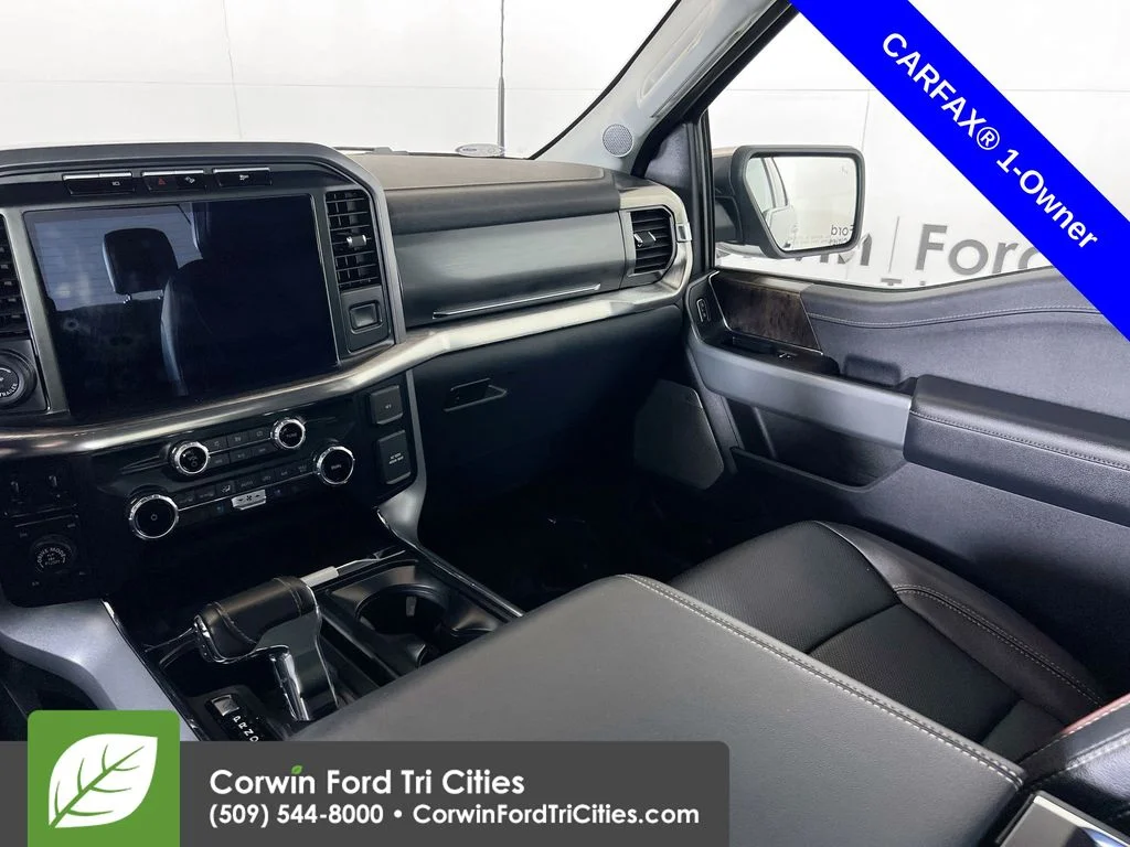 Certified Used 2022 Stone Gray Metallic Ford Lariat image 26