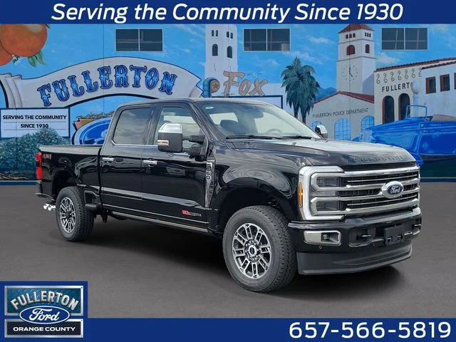 New 2026 Agate Black Metallic Ford Platinum image 1