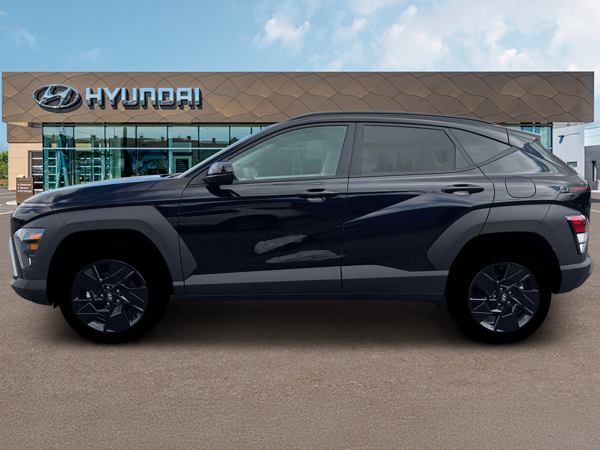 New 2026 Black Hyundai SEL Sport AWD image 3