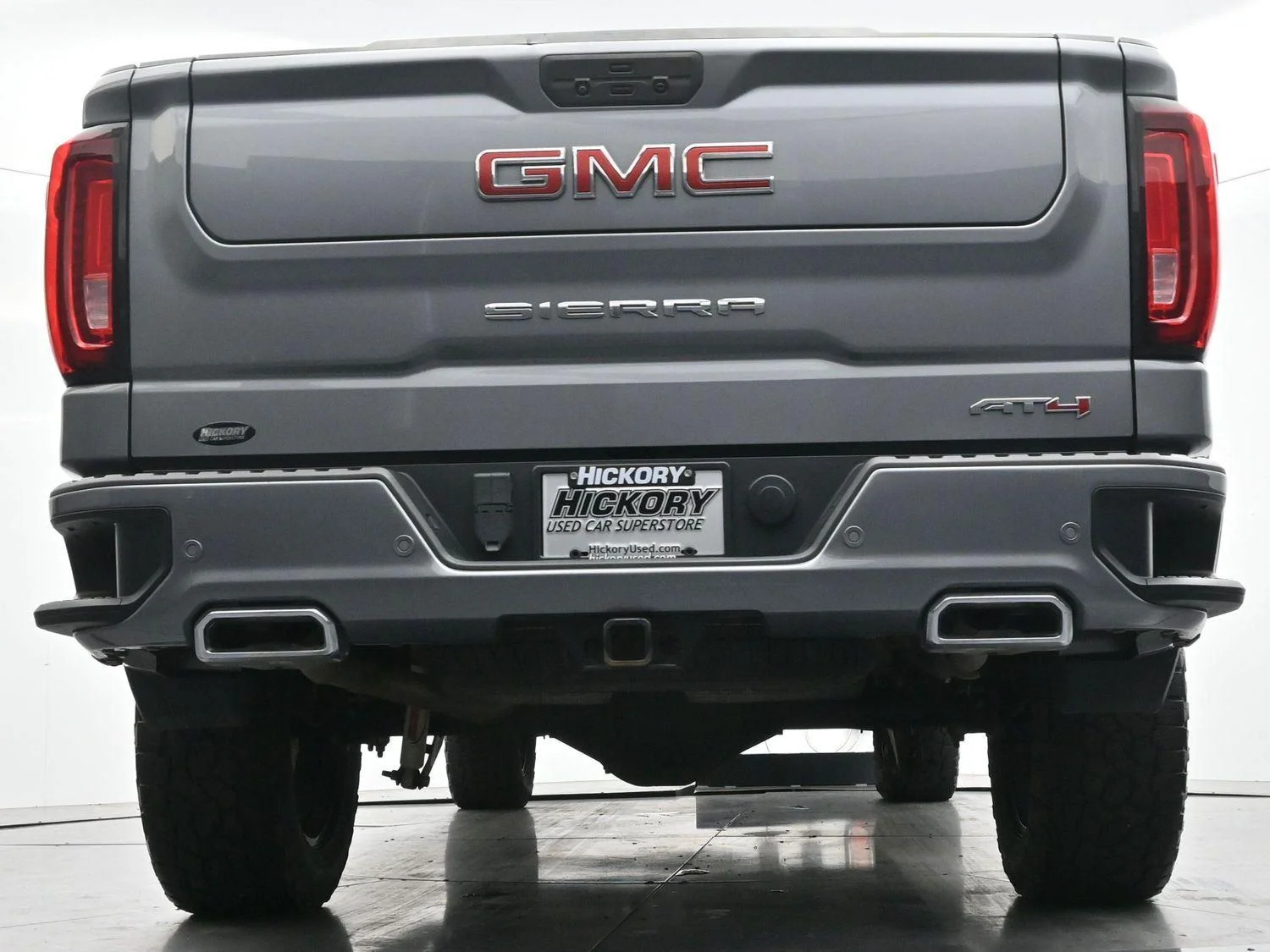Used 2021 Satin Steel Metallic GMC AT4 image 53