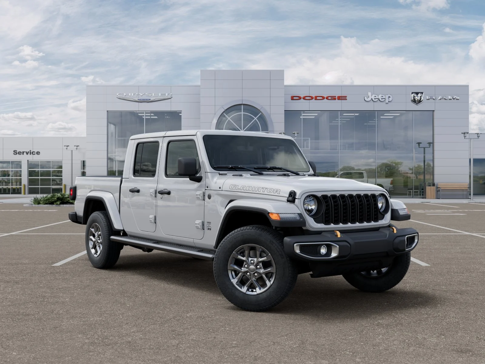 New 2026 Bright White Clear-Coat Exterior Paint Jeep 85th Anniversary Edition image 31