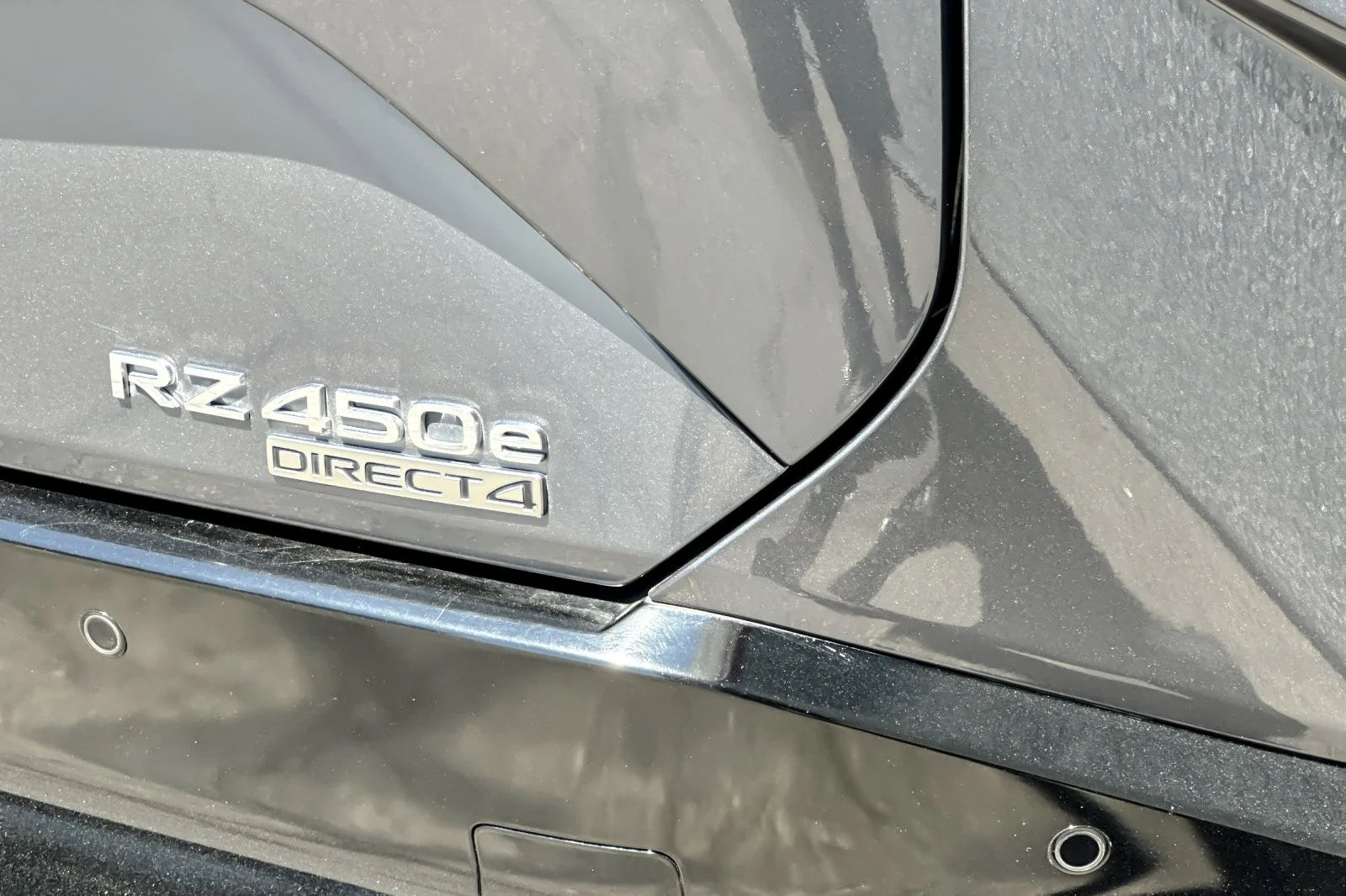 Used 2025 CLOUD BURST GRAY Lexus RZ 450e image 27