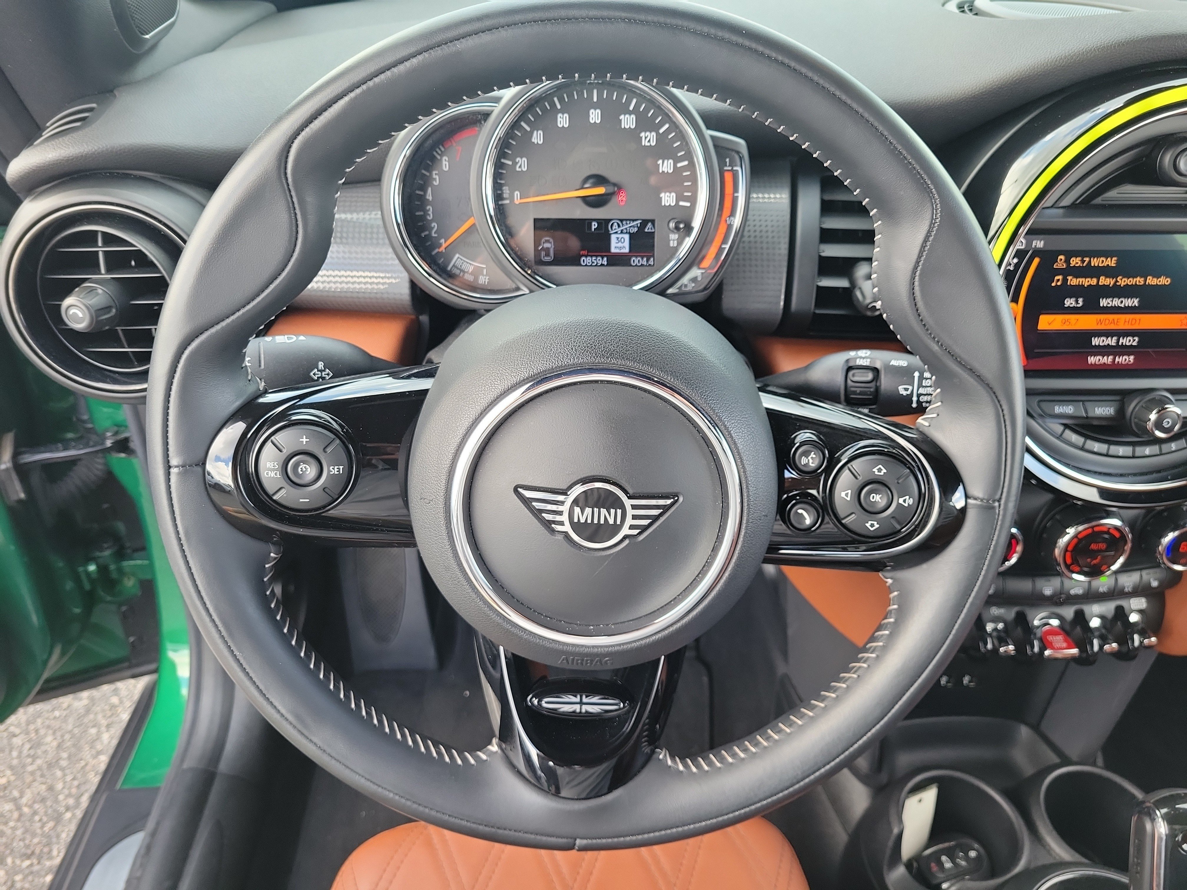 Used 2020 British Racing Green IV Metallic MINI Cooper image 16