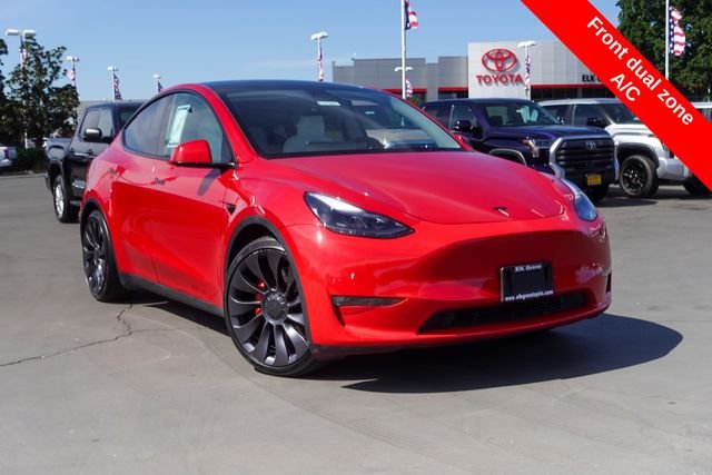Used 2023 Tesla Model Y Performance with VIN 7SAYGDEF5PF777730 for sale in Elk Grove, CA