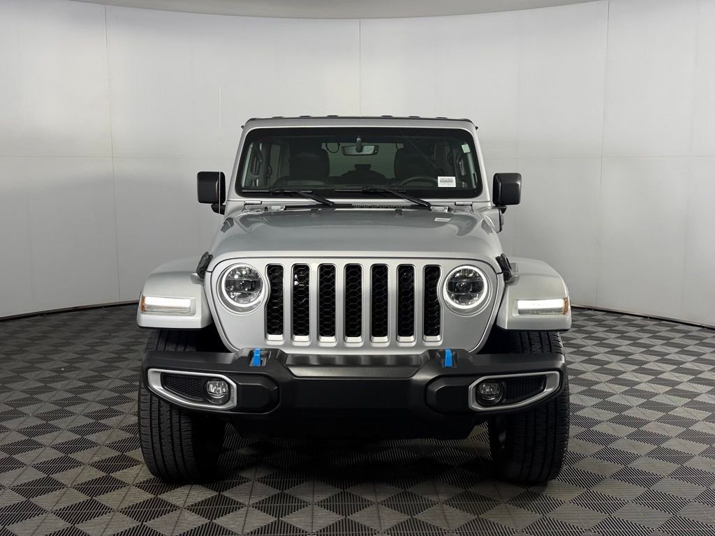 Certified Used 2023 Silver Jeep Sahara 4xe image 10