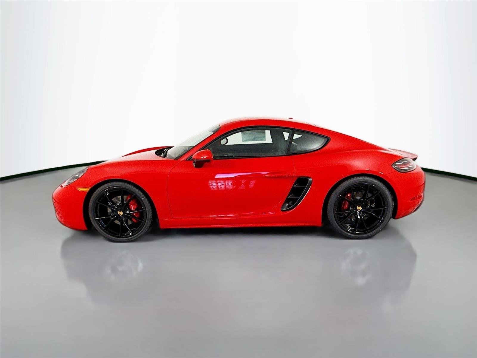 New 2025 Guards Red Porsche Cayman S image 2