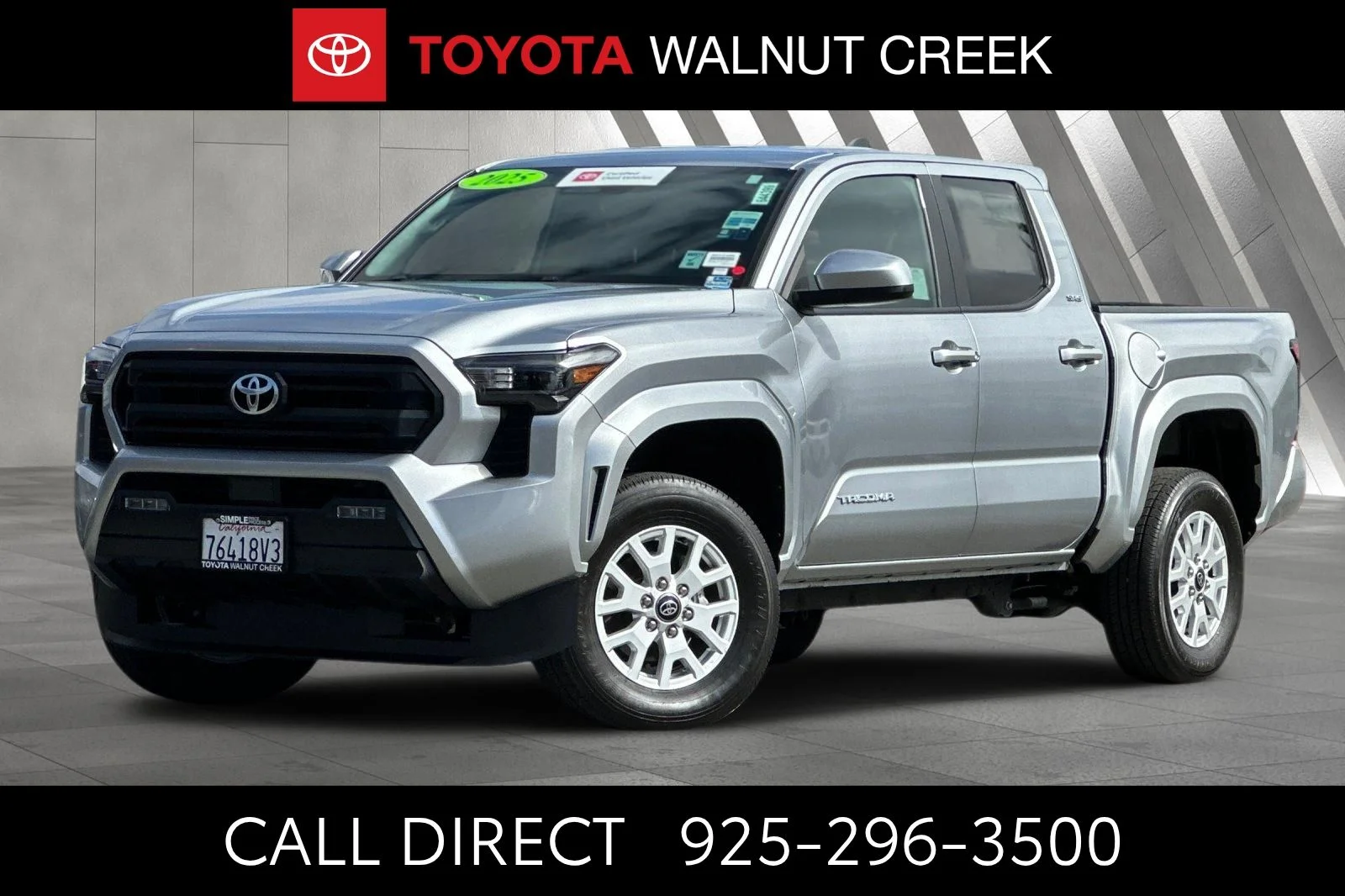 Certified Used 2025 Silver Toyota SR5 image 1