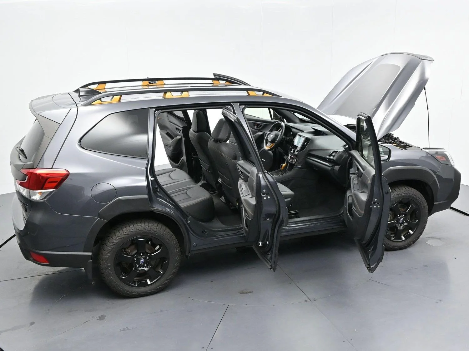 Used 2024 Magnetite Gray Metallic Subaru Wilderness image 44