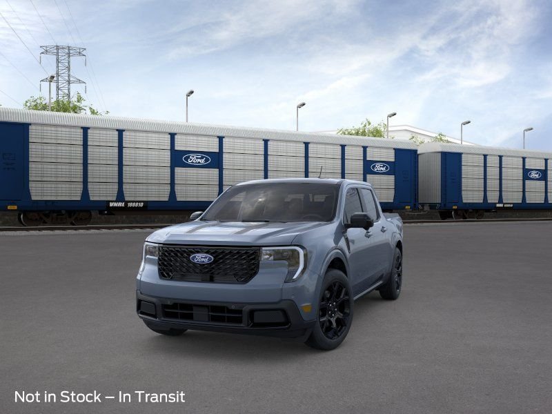 New 2026 Azure Gray Metallic Tri-Coat Ford Lariat image 3