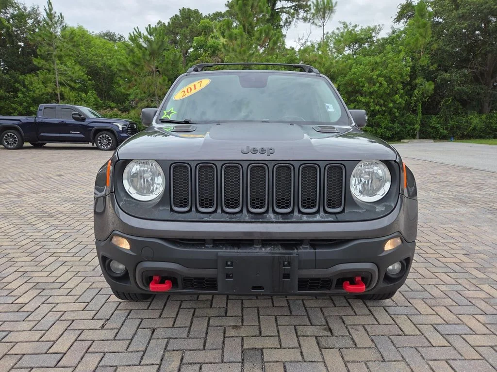 Used 2017 Jeep Renegade Trailhawk with VIN ZACCJBCB1HPF13542 for sale in Stuart, FL