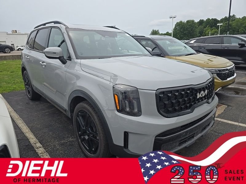 Used 2024 Gray Kia EX X-Line image 1