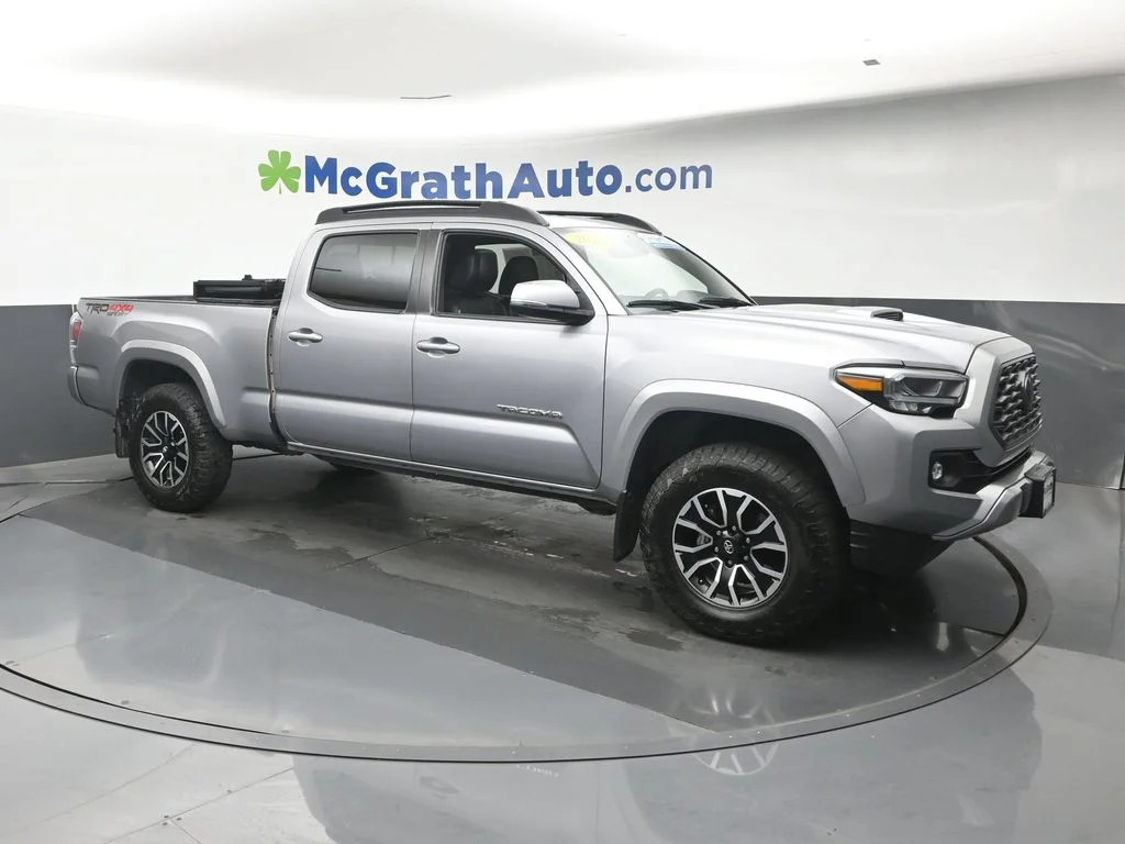 Certified Used 2021 Silver Toyota TRD Sport image 2