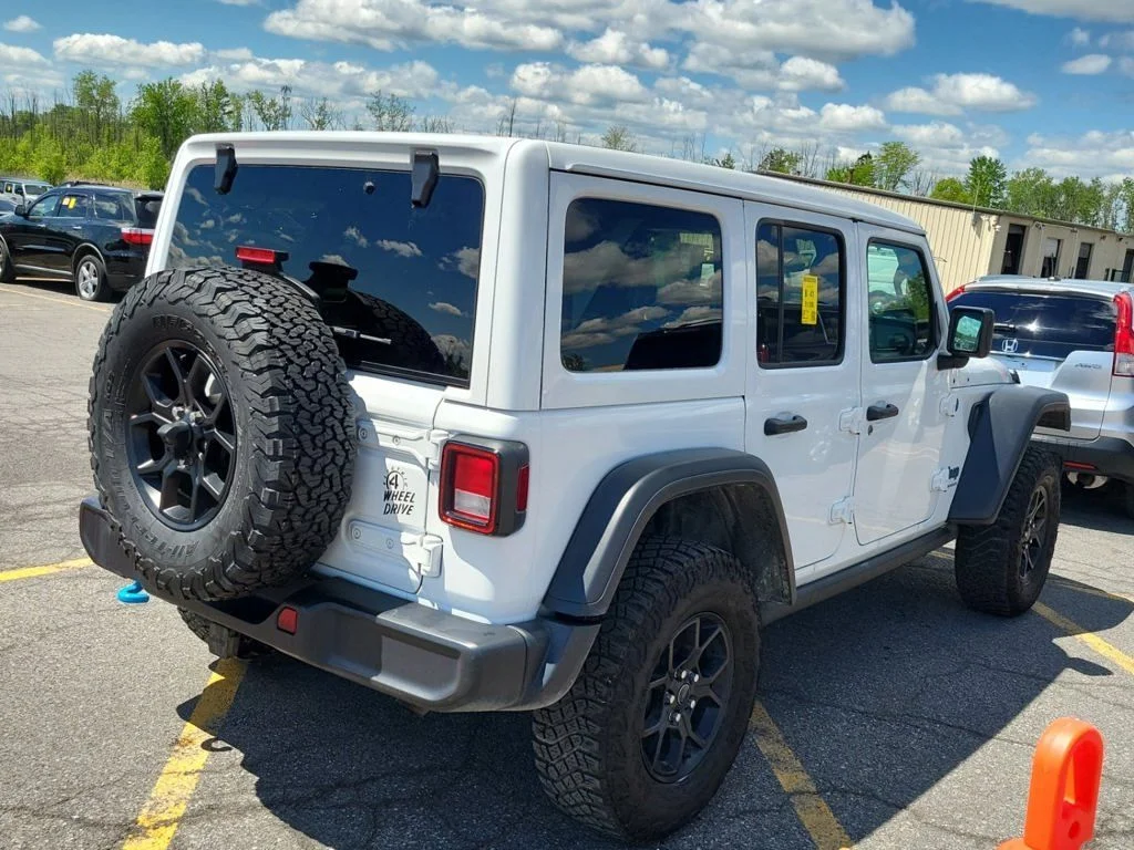 Certified Used 2024 White Jeep Willys 4xe image 6