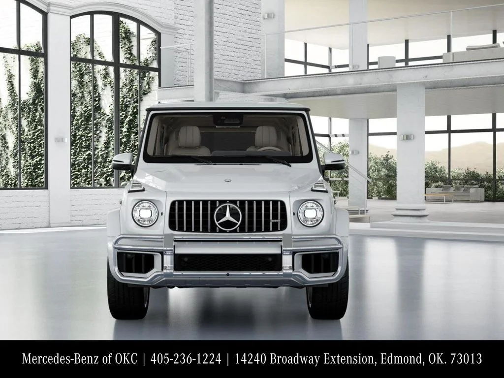 New 2027 MANUFAKTUR Moonlight White Metallic Mercedes-Benz AMG® G 63 SUV image 7