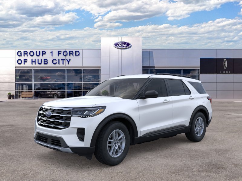 New 2026 Star White Metallic Tri-Coat Ford Active image 1