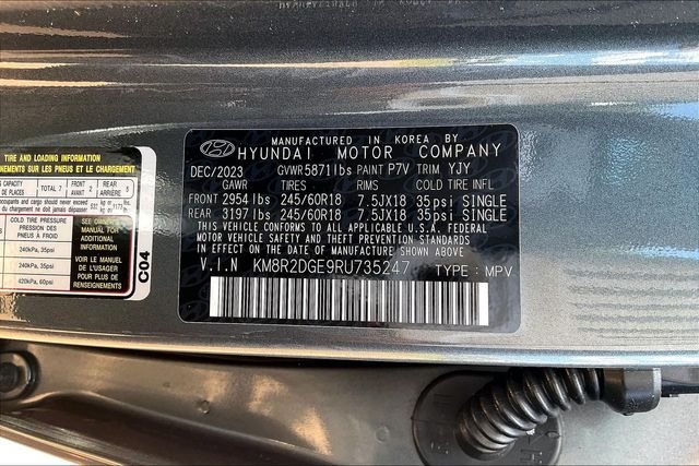 Used 2024 Gray Hyundai SEL image 14