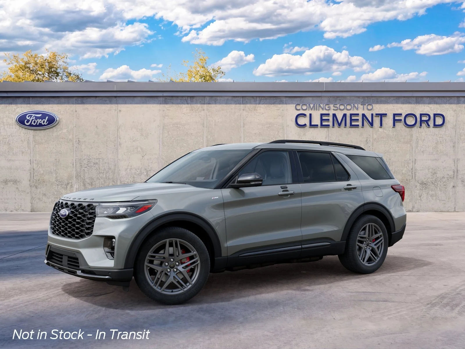 New 2027 Avalanche Gray Ford ST-Line image 1