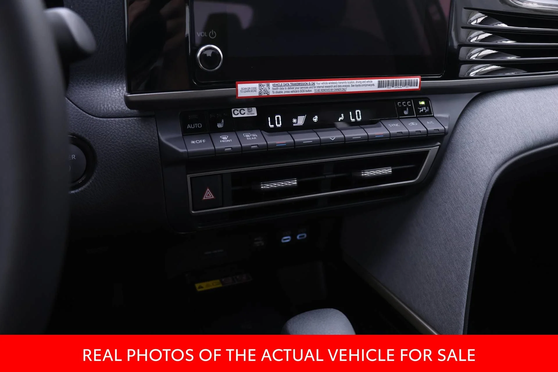 New 2026 Midnight Black Metallic Toyota  LE AWD image 6
