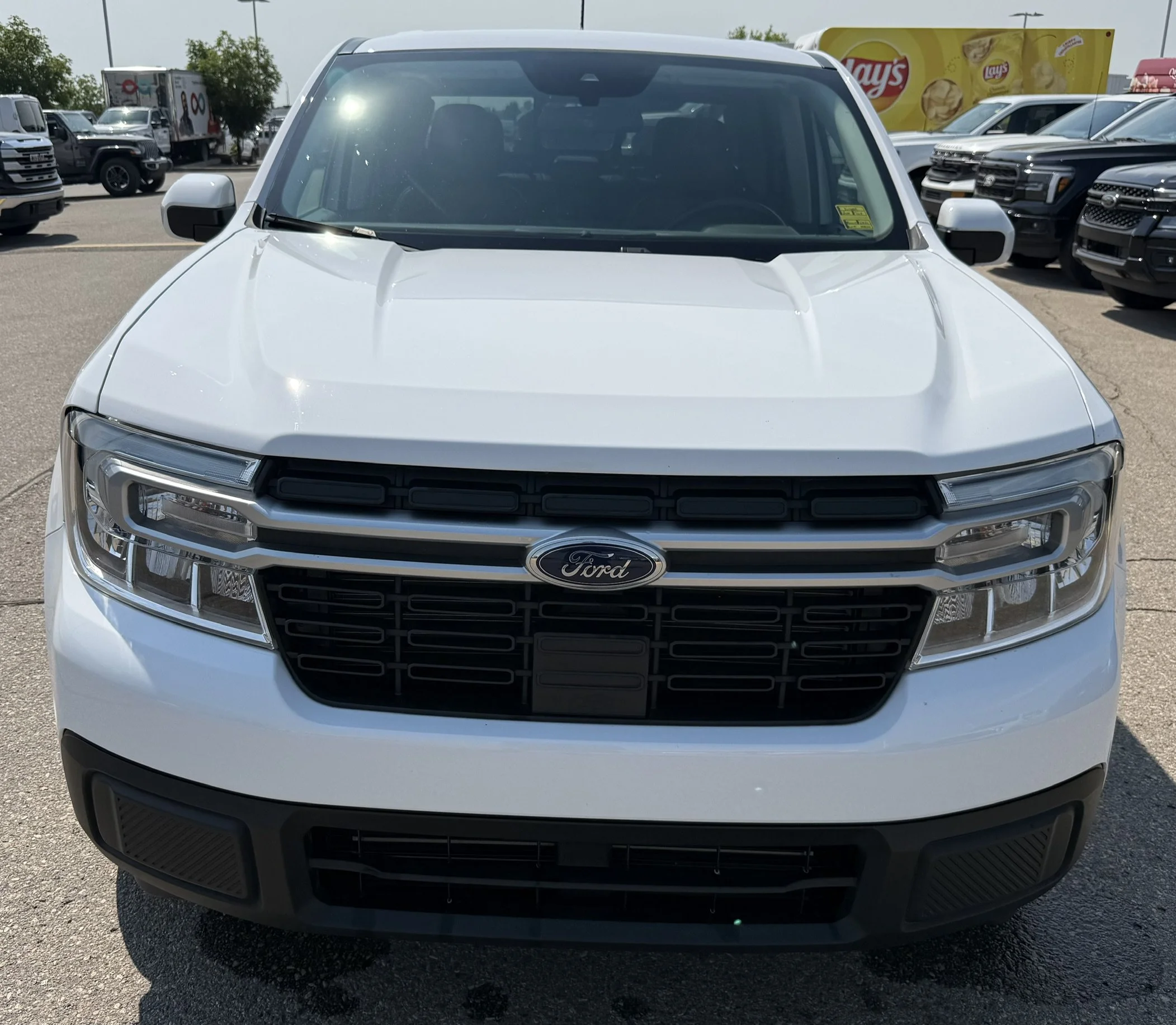 Used 2022 WHITE Ford LARIAT SuperCrew   AWD **New Arrival** image 8