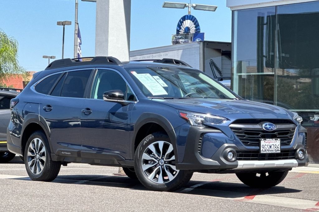 Certified Used 2024 Blue Subaru Limited image 2