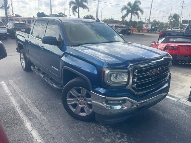 Used 2016 STONE BLUE METALLIC GMC SLE image 3