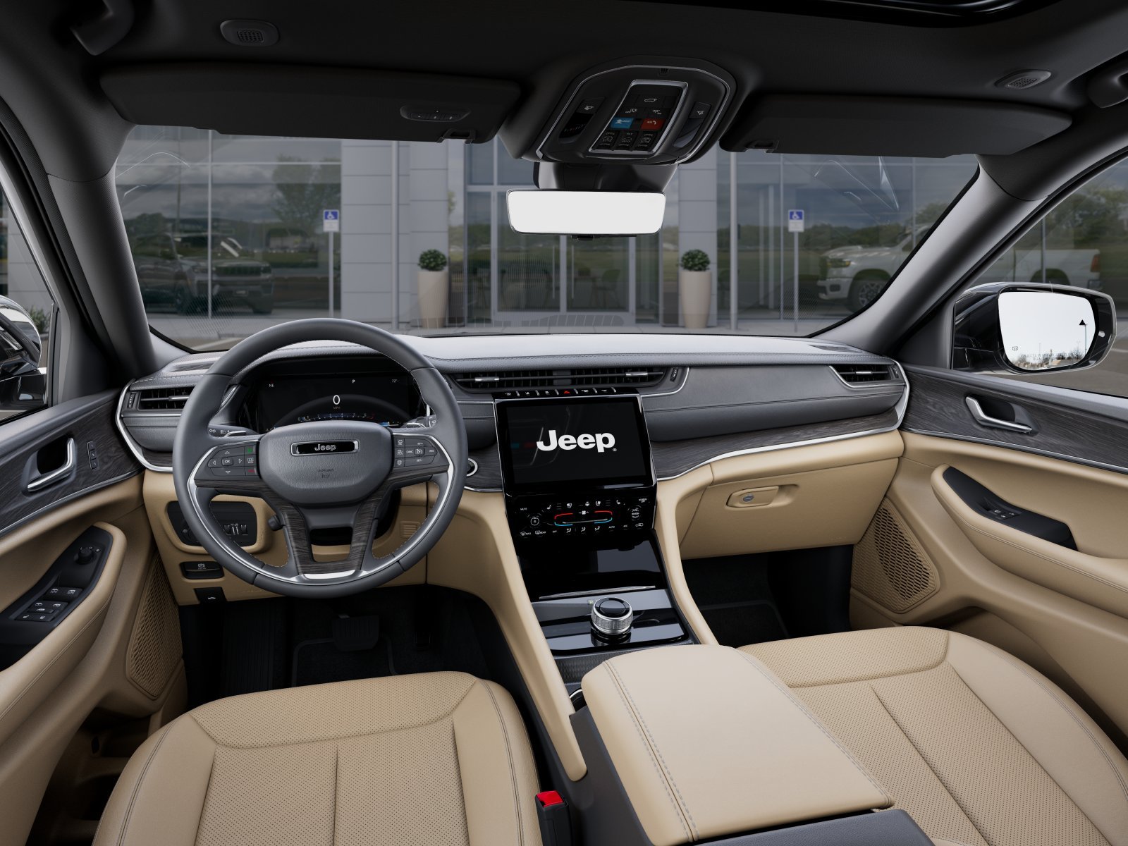 New 2025 Bright White Clear-Coat Exterior Paint Jeep Limited image 43