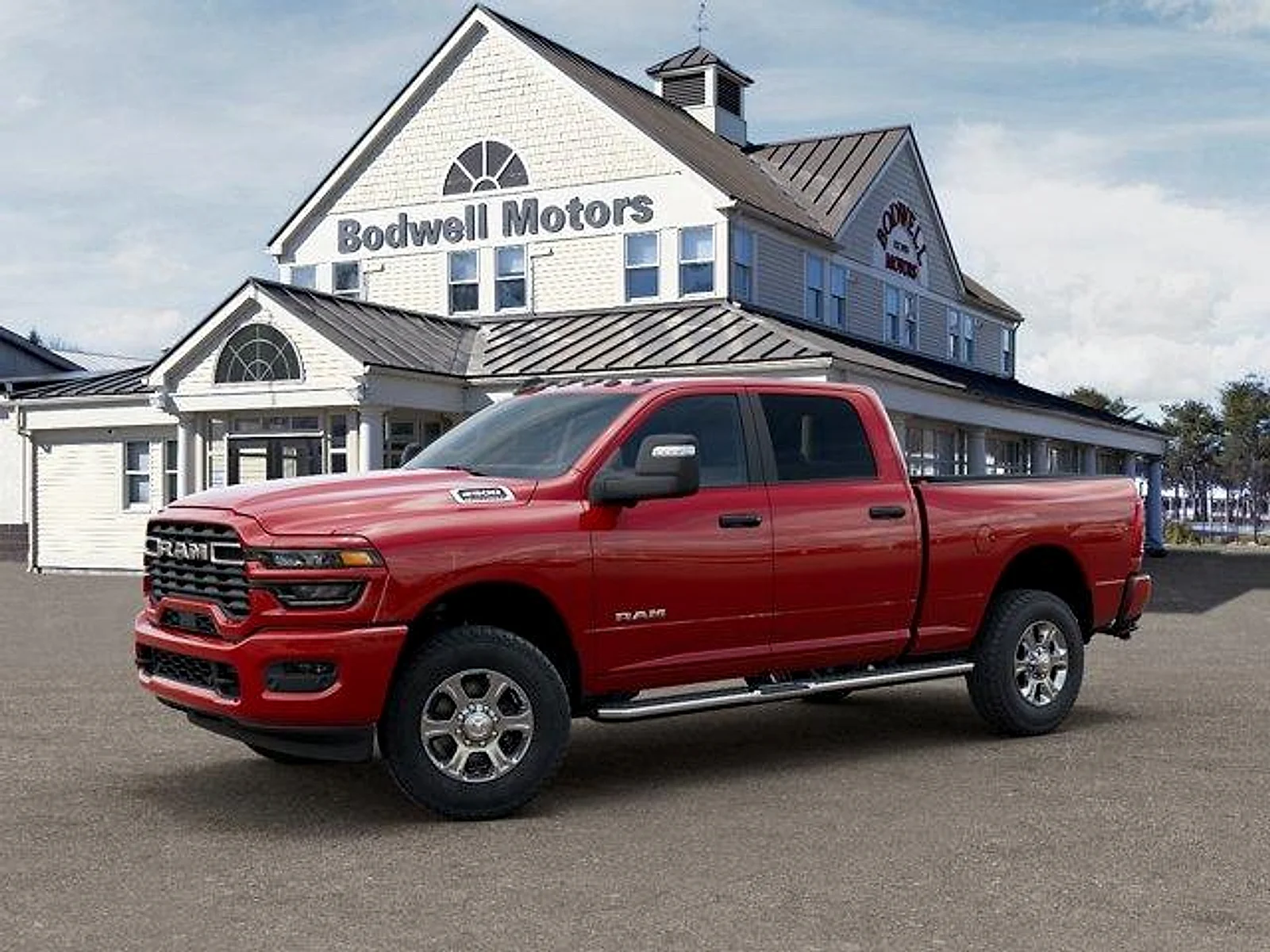 New 2026 Flame Red Clearcoat RAM Big Horn Crew Cab 4x4 6