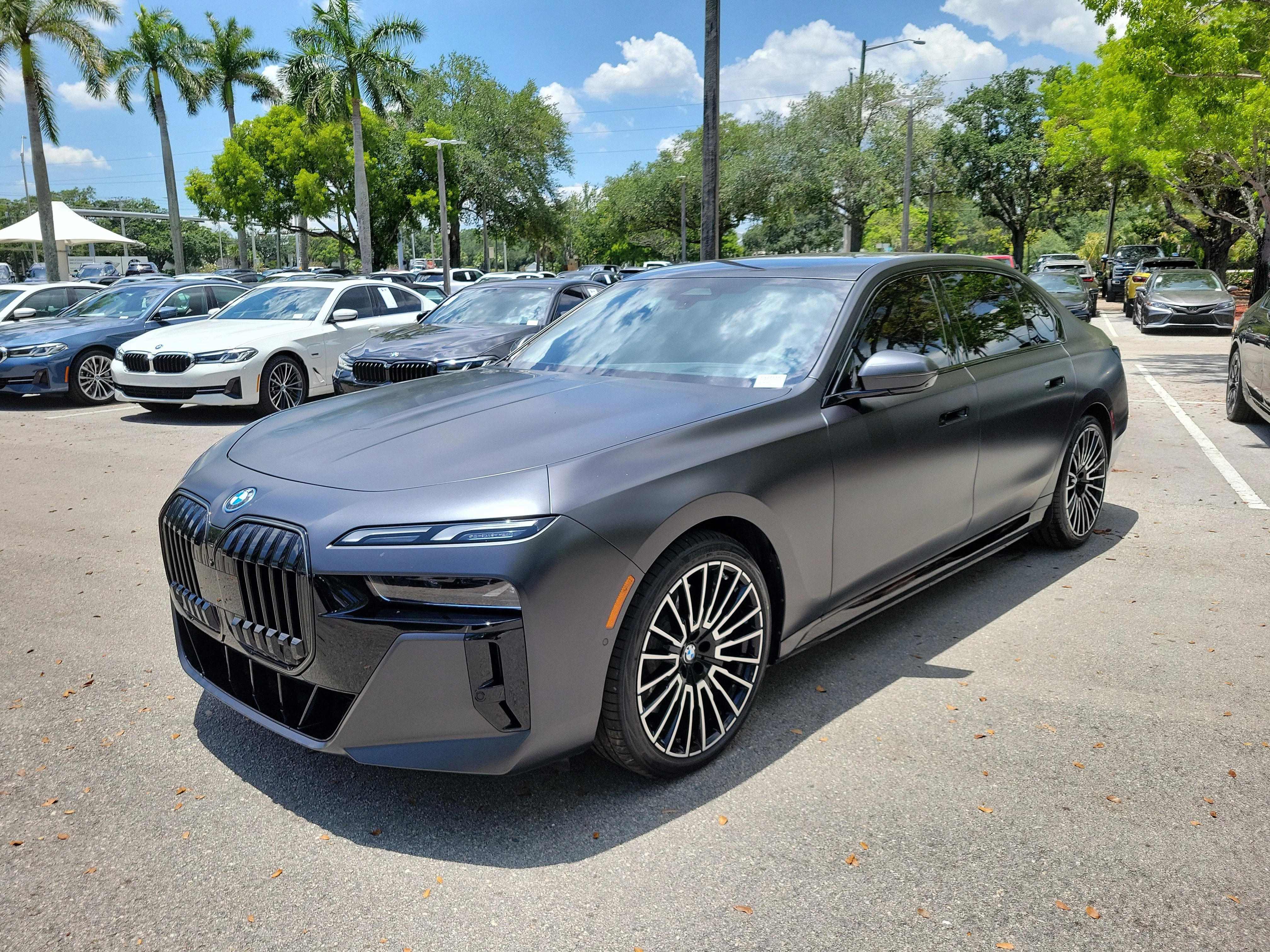 Used 2025 BMW i7 50 with VIN WBY43EJ03SCV27115 for sale in Coconut Creek, FL