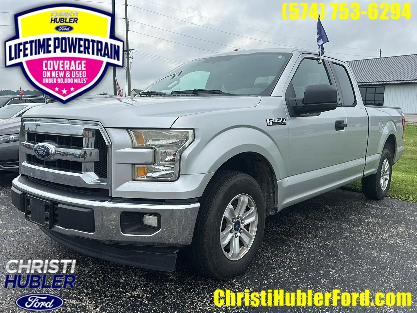 Used 2017 Ingot Silver Ford XLT image 1