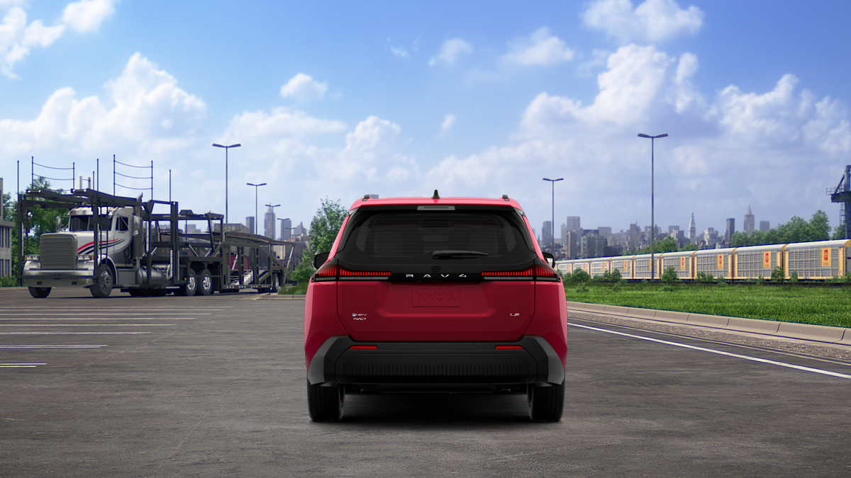 New 2026 Ruby Flare Pearl Toyota LE image 8