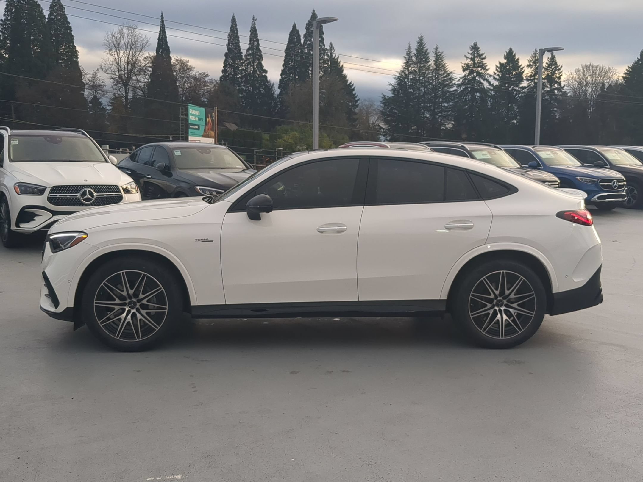 New 2026 Polar White Mercedes-Benz AMG® GLC 43 4MATIC Coupe image 42