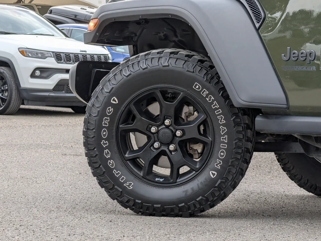 Certified Used 2022 Green Jeep Willys - - Tech Grp - Cold Weather - Uconnect NAV & Sound! image 9