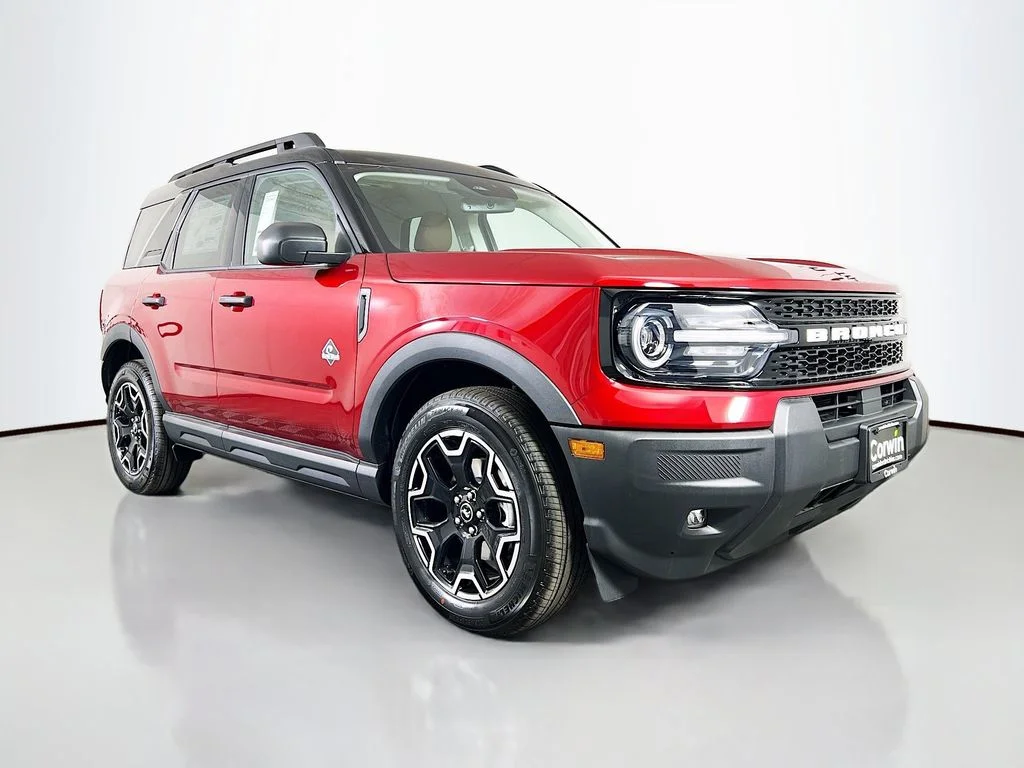 New 2026 Ruby Red Metallic Tinted Clearcoat Ford Outer Banks image 1