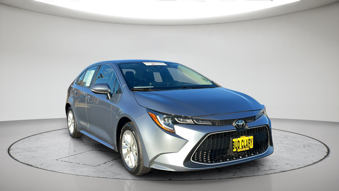 Certified Used 2022 Blue Toyota XLE image 3