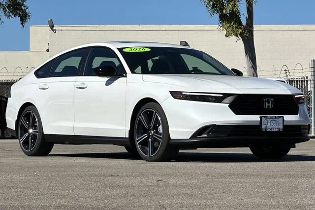New 2026 Platinum White Pearl Honda Sport image 2