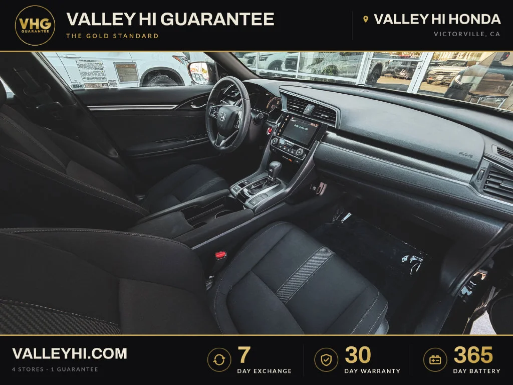 Used 2018 Crystal Black Pearl Honda EX image 18